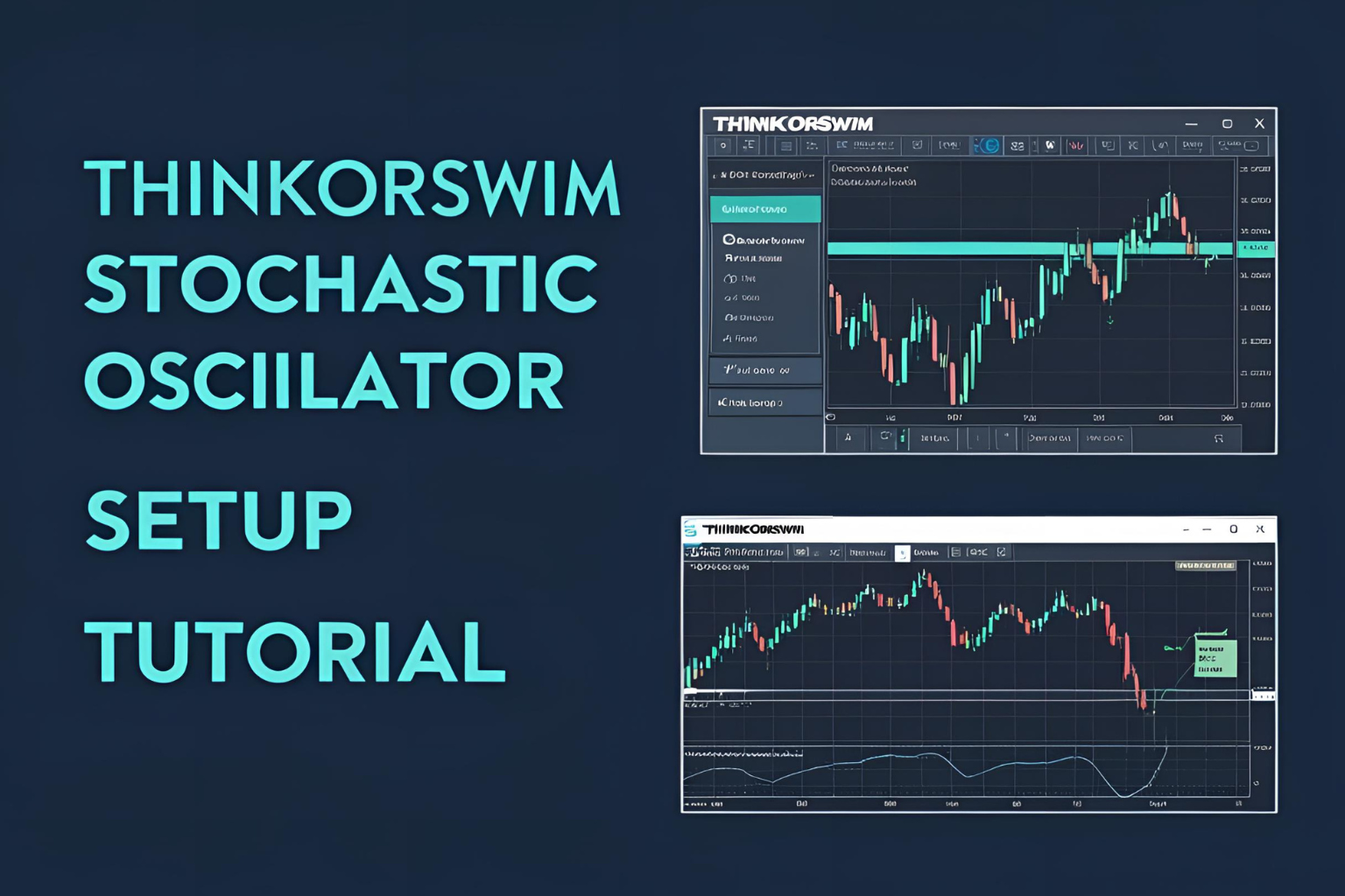 ThinkorSwim stochastic oscillator setup