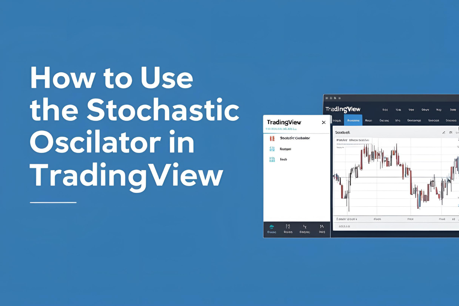stochastic oscillator in TradingView